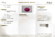 4.96/CT Natural Ruby Stone with Govt. Lab Certificate-16275S206787